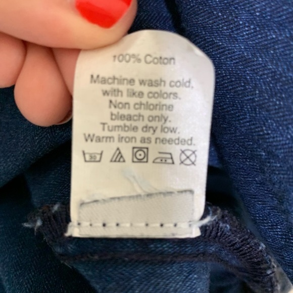 Madewell Rivet & Thread Indigo Chambray Popover - Picture 7 of 7